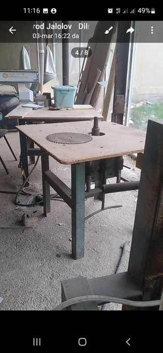 Ёгочга ишлов берадиган станоклар