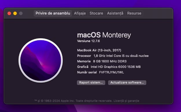 Macbook Air 13 an 2017