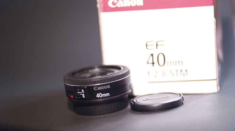 Obiectiv Canon 40mm 2.8 stm