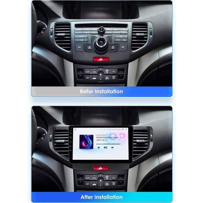 9 инчова мултимедия за Honda Accord 8 Gen 2008-2015 + Подарък камера