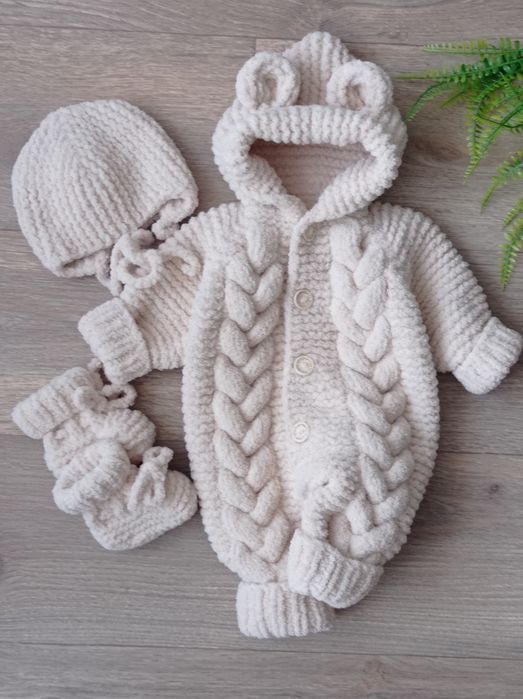 Вязаные комбинезоны