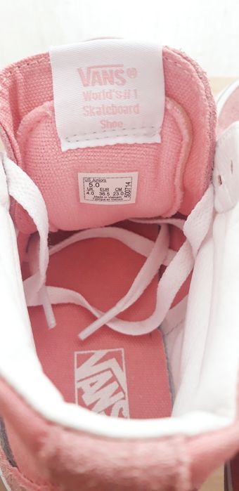 Велурени Обувки Vans Sk8-Hi 36/36.5