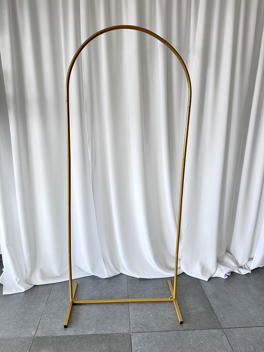 Arcade metalice aurii pentru evenimente 1,8 x 0,8 metri si 2 x 1 metri - LIVRARE GRATUITA !