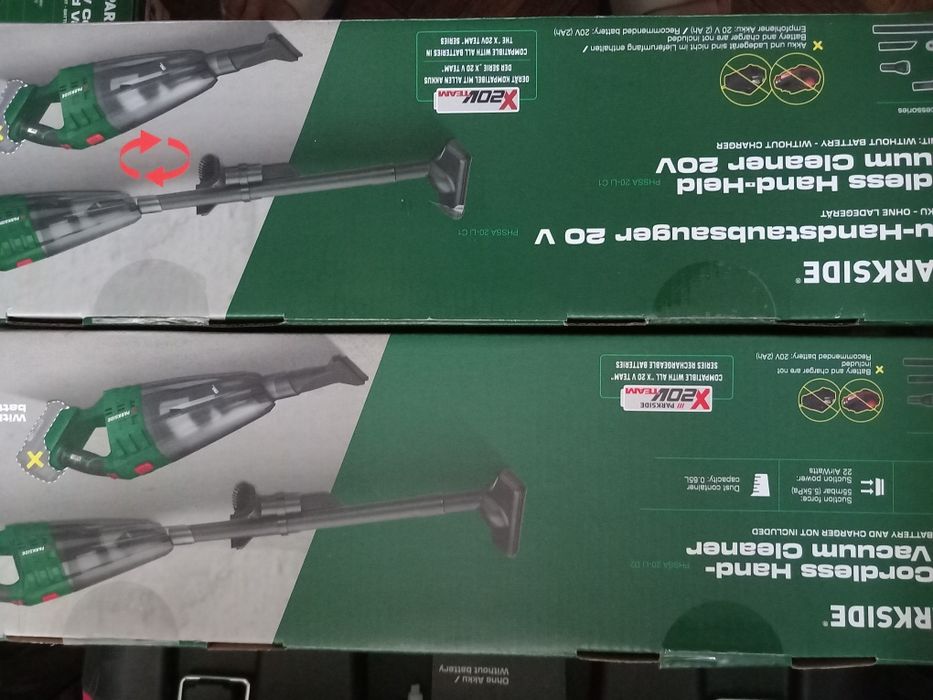 Нови перящи прахосмукачки PARKSIDE - PWS 20E4