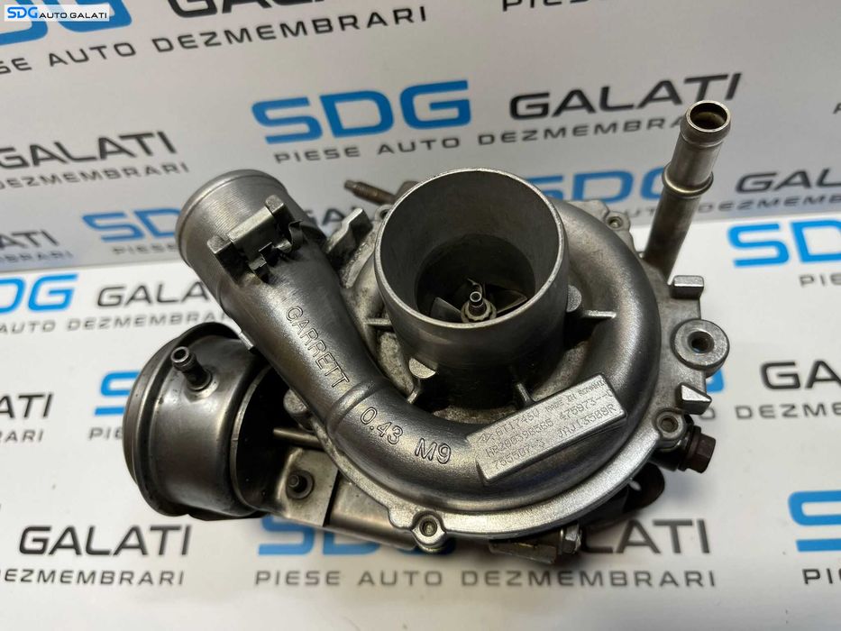 Turbo Turbina Turbosuflanta Renault Scenic 2 1.9 DCI F9Q F9Q812 F9Q818 F9Q816 F9Q804 F9Q803 2003 - 2009 Cod H8200398585 8200398585 755507-3 [B4058]