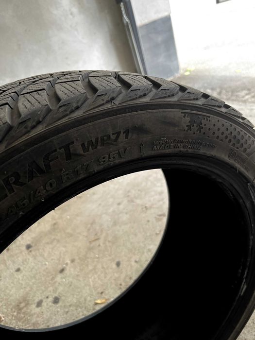 4 бр. зимни гуми Kumho WinterCraft WP71 R17 за Mercedes W204 4Matic