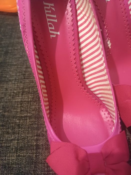 Killah цикламени обувки на токчета