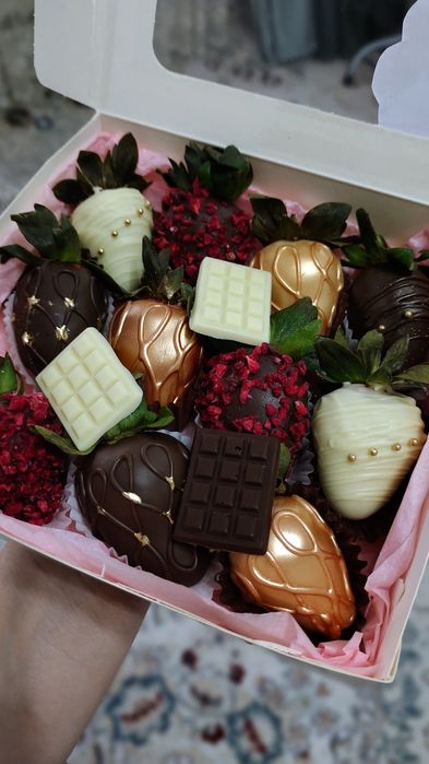 Клубника в шоколаде