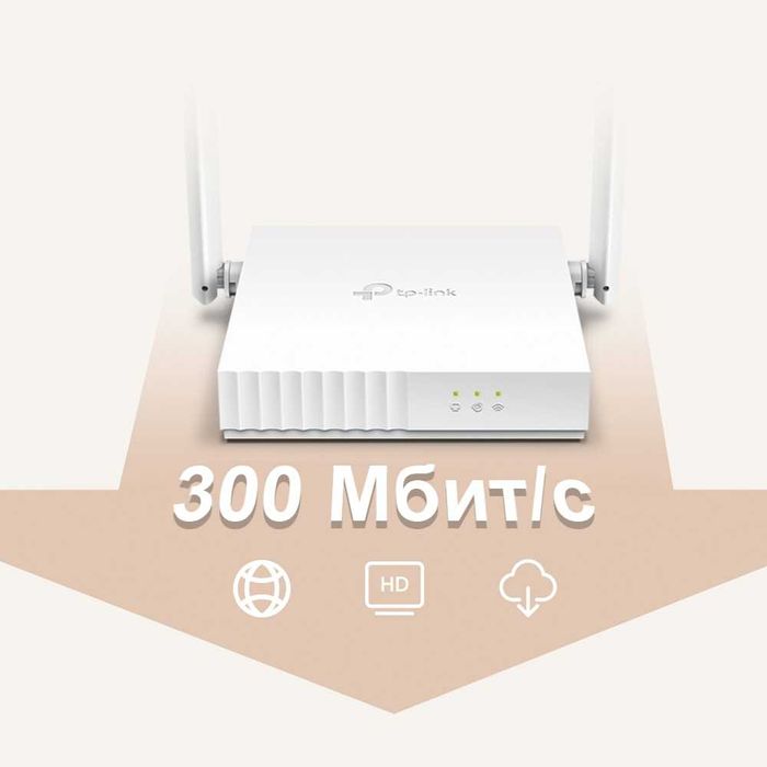 NET TP-Link TL-WR820N / N300 Многорежимный роутер (Router)