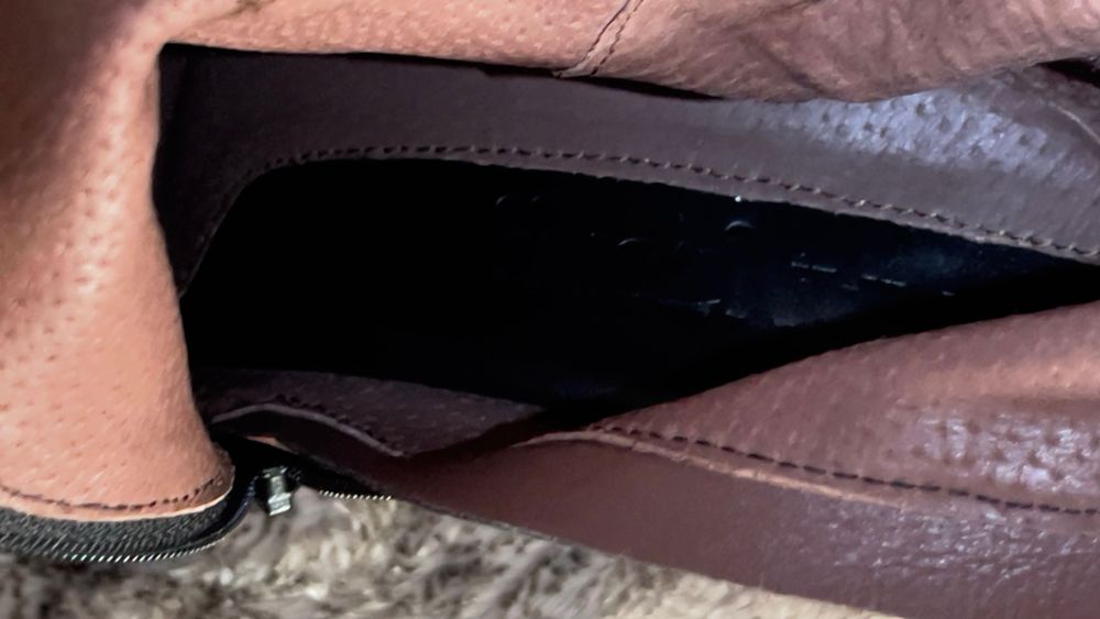 Ghete piele fină naturală marca Manzoni
