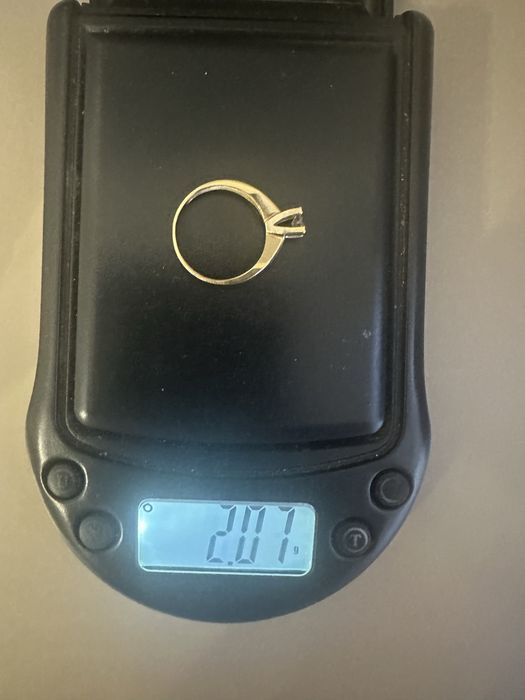 Кольцо 585’ с бриллиантом