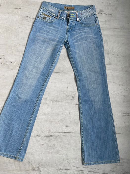 Дънки UB Jeans, широк крачол