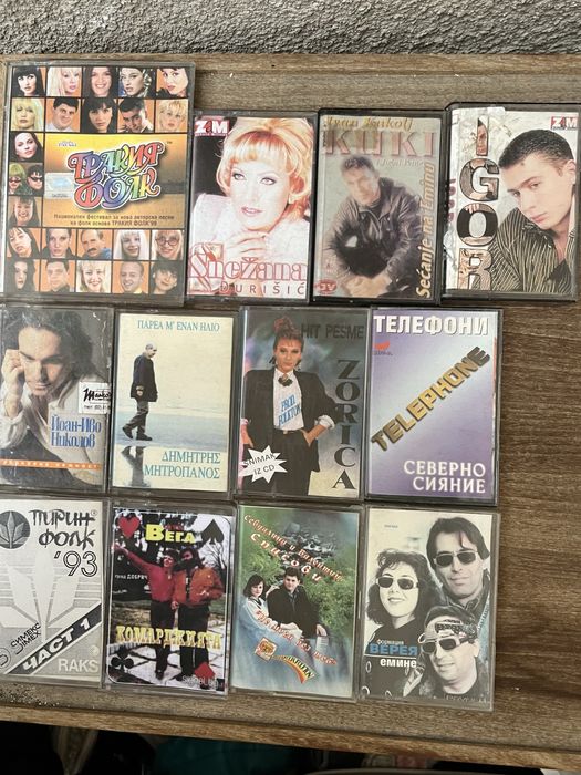 Аудио Касети Различни Стилове