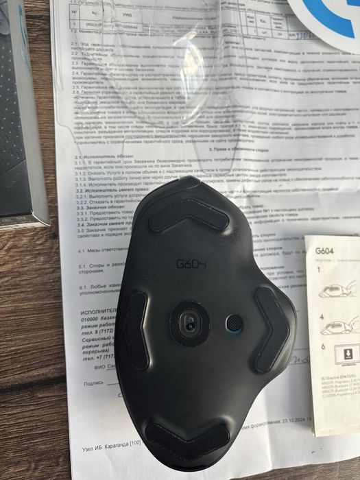 Мышь Logitech G604 в идеальном состоянии