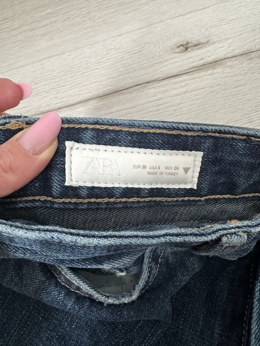 Blugi Zara High-Rise 36