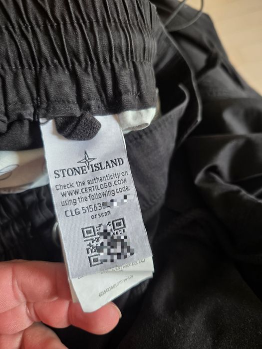 Stone Island Raso Gommato cargo