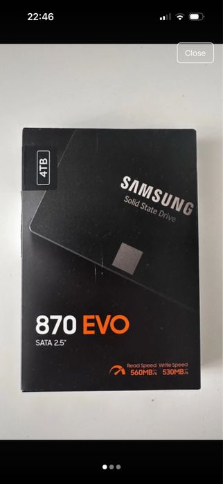 SSD Samsung 870 Evo 2.5 Nou, Sigilat 4TB