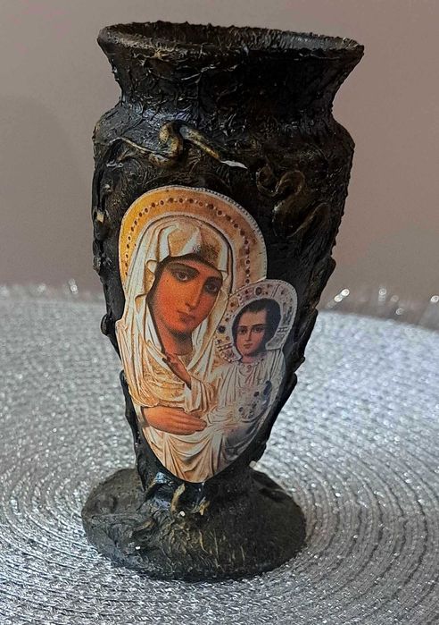 уникални ръчно изработени шише и ваза