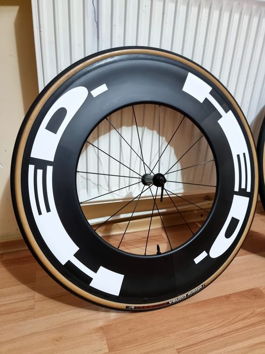 Roți cursieră carbon 120 mm clincher rim