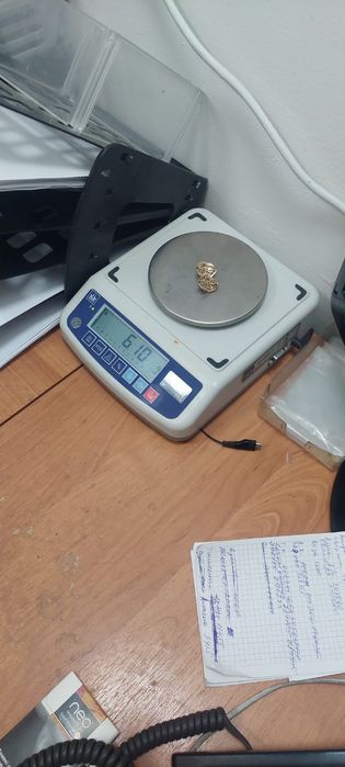 Золотые серги все