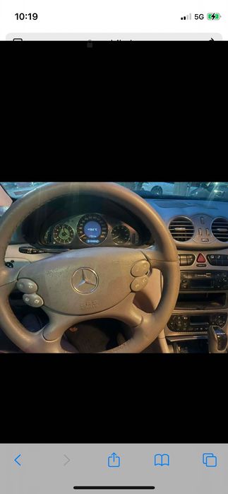 Продавам личния си автомобил Мерцедес CLK 240