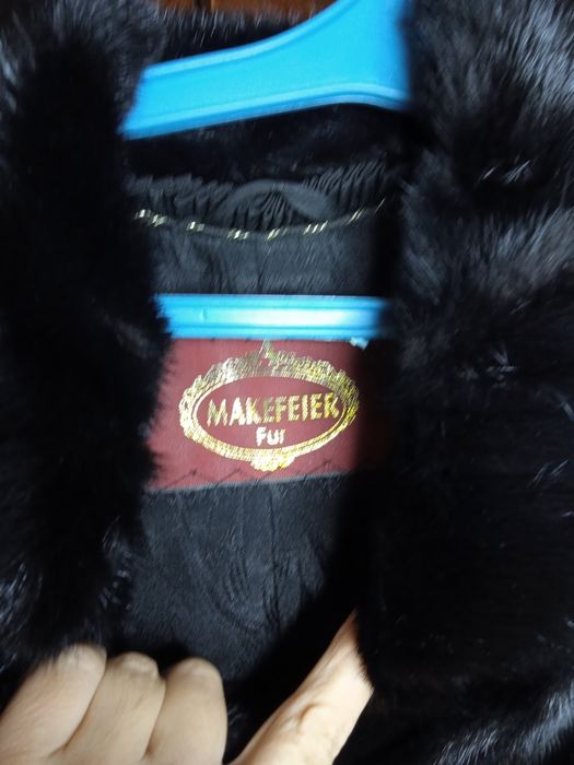 Шуба норковая цельная