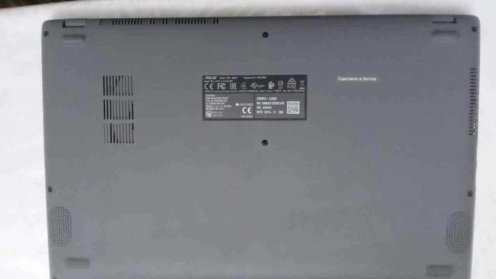 Asus Laptop CPU: Intel I3-8145 U/BGA
HDD: 1 TB 54R