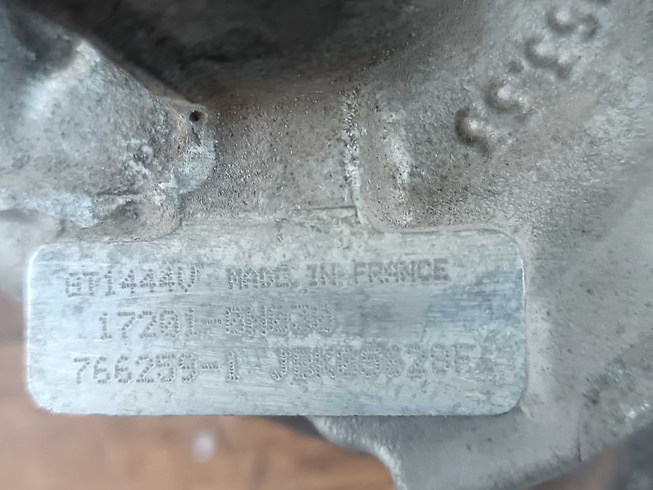 Турбо, турбина Тойота 1,4 Д4Д 90к.с -  GT1444V