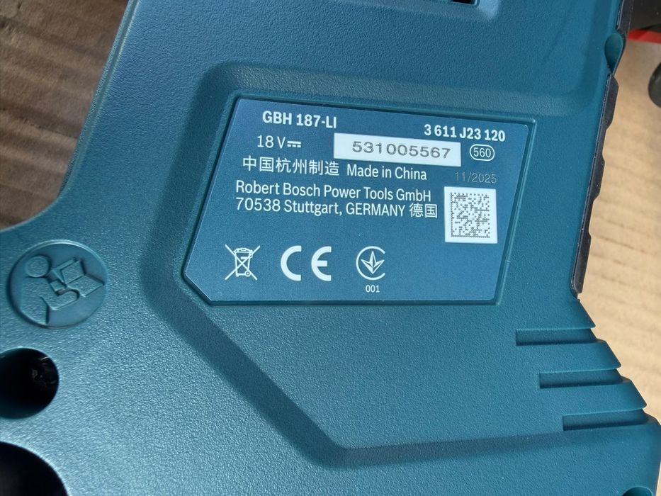 Bosch rotopercutor pe acumulator