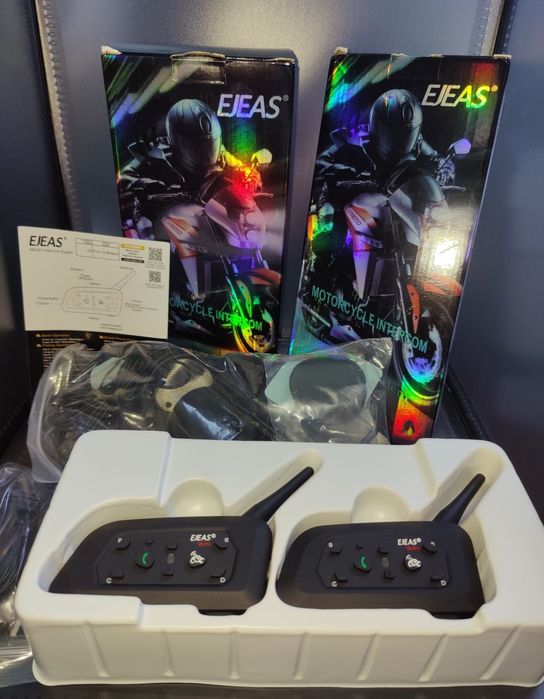 Intercom moto Ejeas v6 pro+ oferta livrare gratuita pt 2 bucati