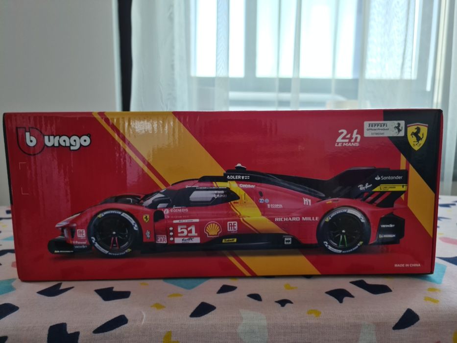 499P 3.0L Turbo V6 Team Ferrari AF Corse N 51 Winner 24h Le Mans 2023