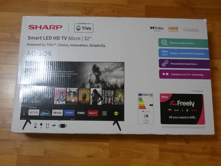 Sharp Aquos 32" Smart LED HD TV TiVo