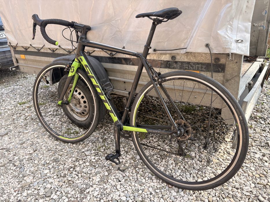 Cursieră Scott Speedster 20, echipare bună, aluminiu, furcă carbon