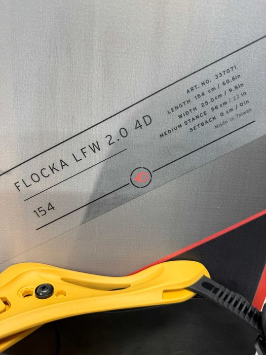 placa noua snowboard head flocka lfw 2.0 4d L145cm