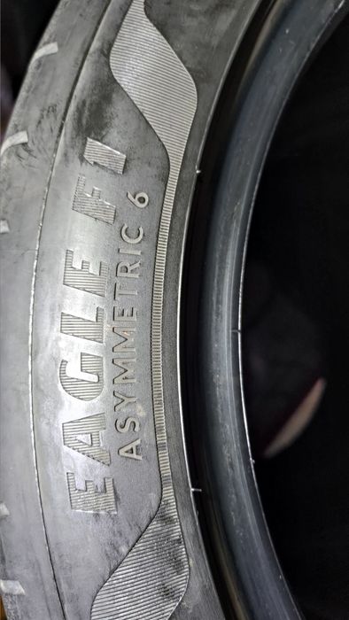 4 Anvelope Goodyear eagle f1 225 45 R17 ,  2022, 5,6 mm