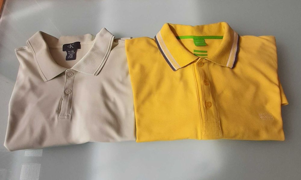 Мъжка блуза  Calvin Klein, размер XXL. Оригинална! Бледо резедав цвят!