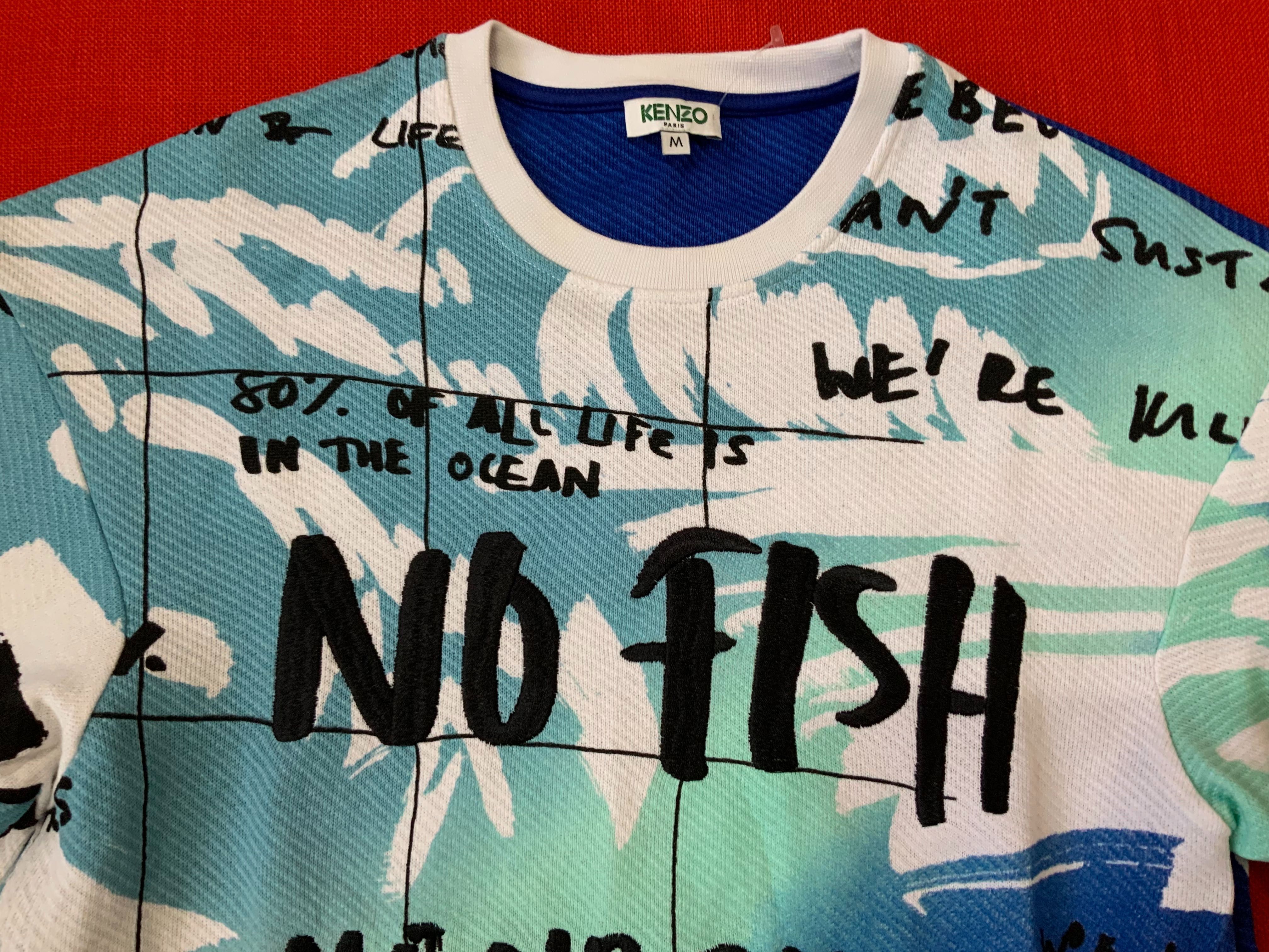 Kenzo × ブルーマリーン財団「NO FISH NO NOTHING