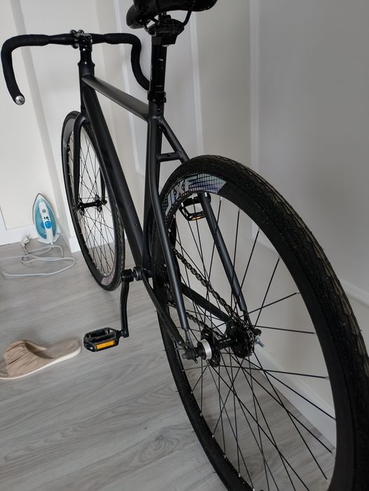 Велосипед фикс, руль баран