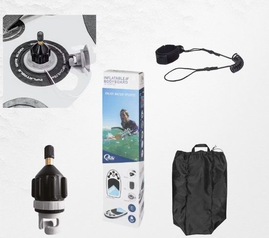 Надуваем бодиборд Q4Life дъска за сърф плувен сал

Номер на артикула	3