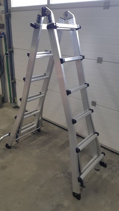 Scara profesională STP Italia în aluminiu 6+6 trepte