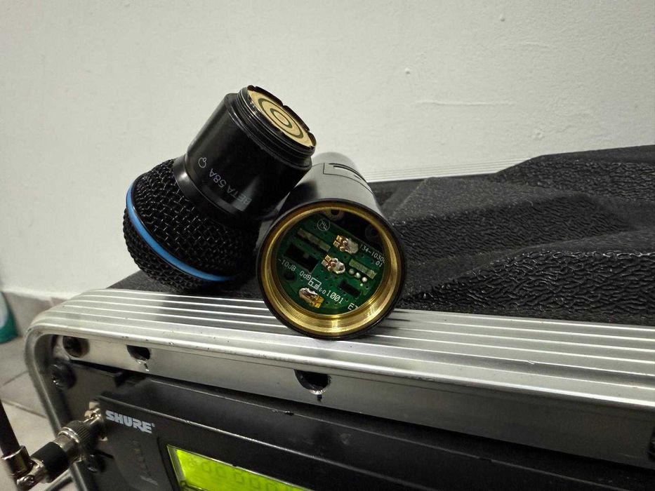 Microfon Shure SLX4 capusla Beta 58A, original!
