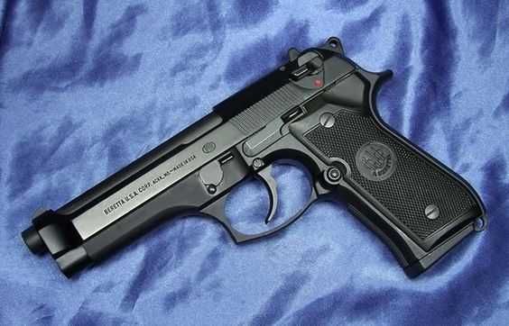 #Pistol Airsoft Beretta/Manson Culisabil# 4,7jouli+Test AER COMPRIMAT