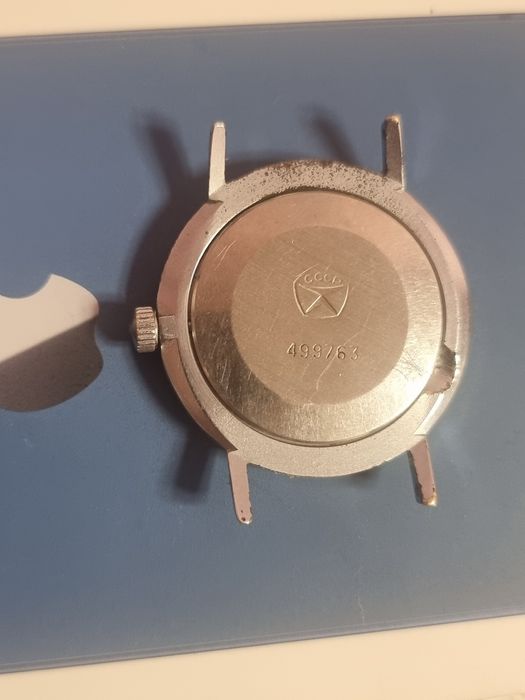 Часы Луч корпус хром