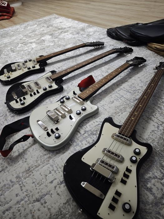 Электрогитара и Бас-гитара "Борисов" 1989 г.