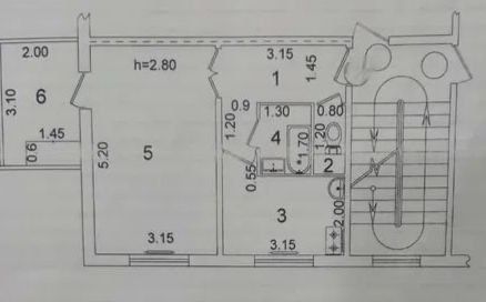 На продаже 1 комнатная квартира в Сергели 2