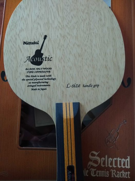 Lemn/Blade Nittaku Acoustic LG (Large Handle)