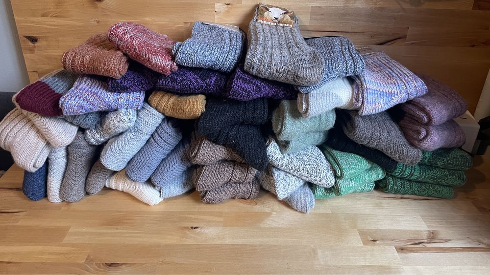 Вълнени чорапи 100% вълна