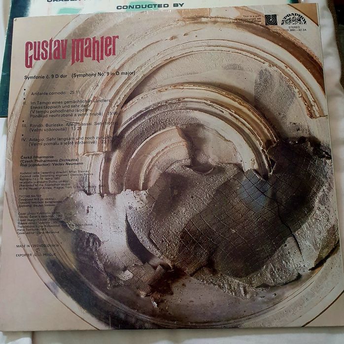 Discuri vinil  Gustav Mahler