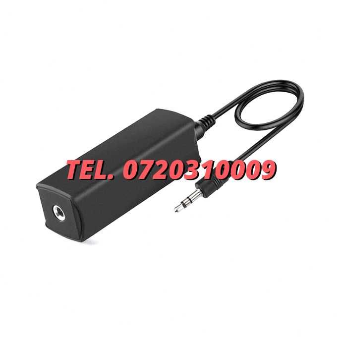 Filtru Anulare Zgomot Audio Noise Cancelation Pentru Conectare Si Redare Audio Pe Echipamente Compatibile Cu Mufa Audio AUX Jack 3.5 Mm Cod 561