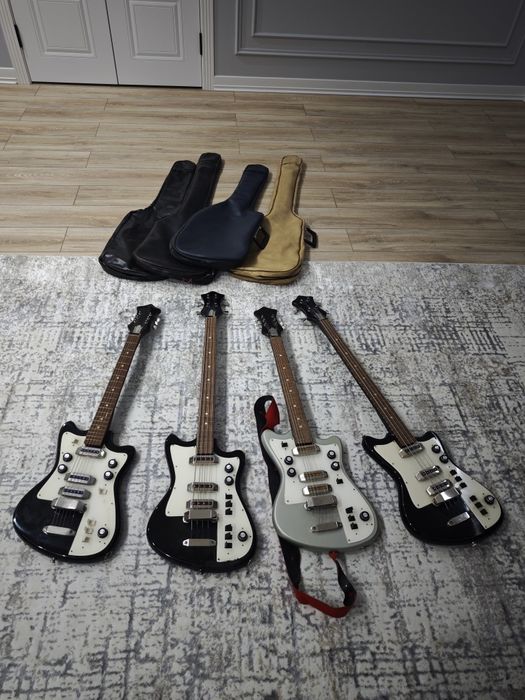 Электрогитара и Бас-гитара "Борисов" 1989 г.